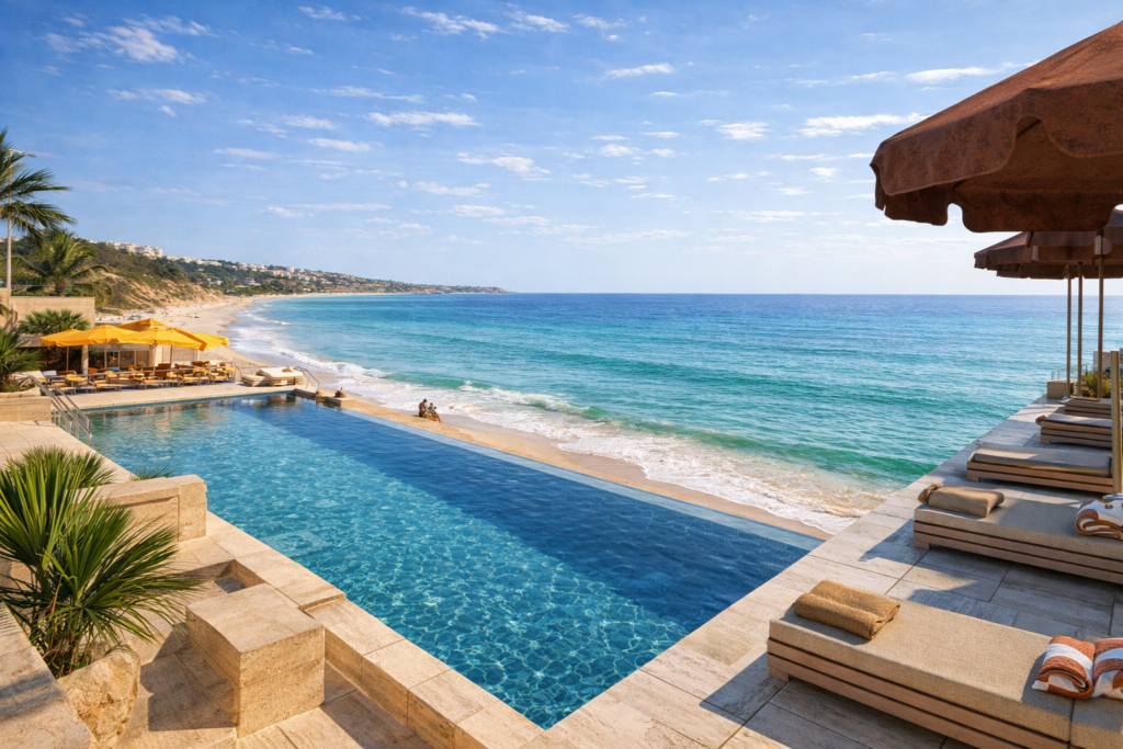Infinity pool with ocean view (1)