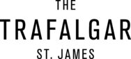 The Trafalgar St.James logo BLACK